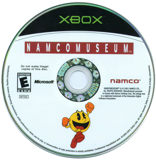 Namco Museum (USA) Game Disc